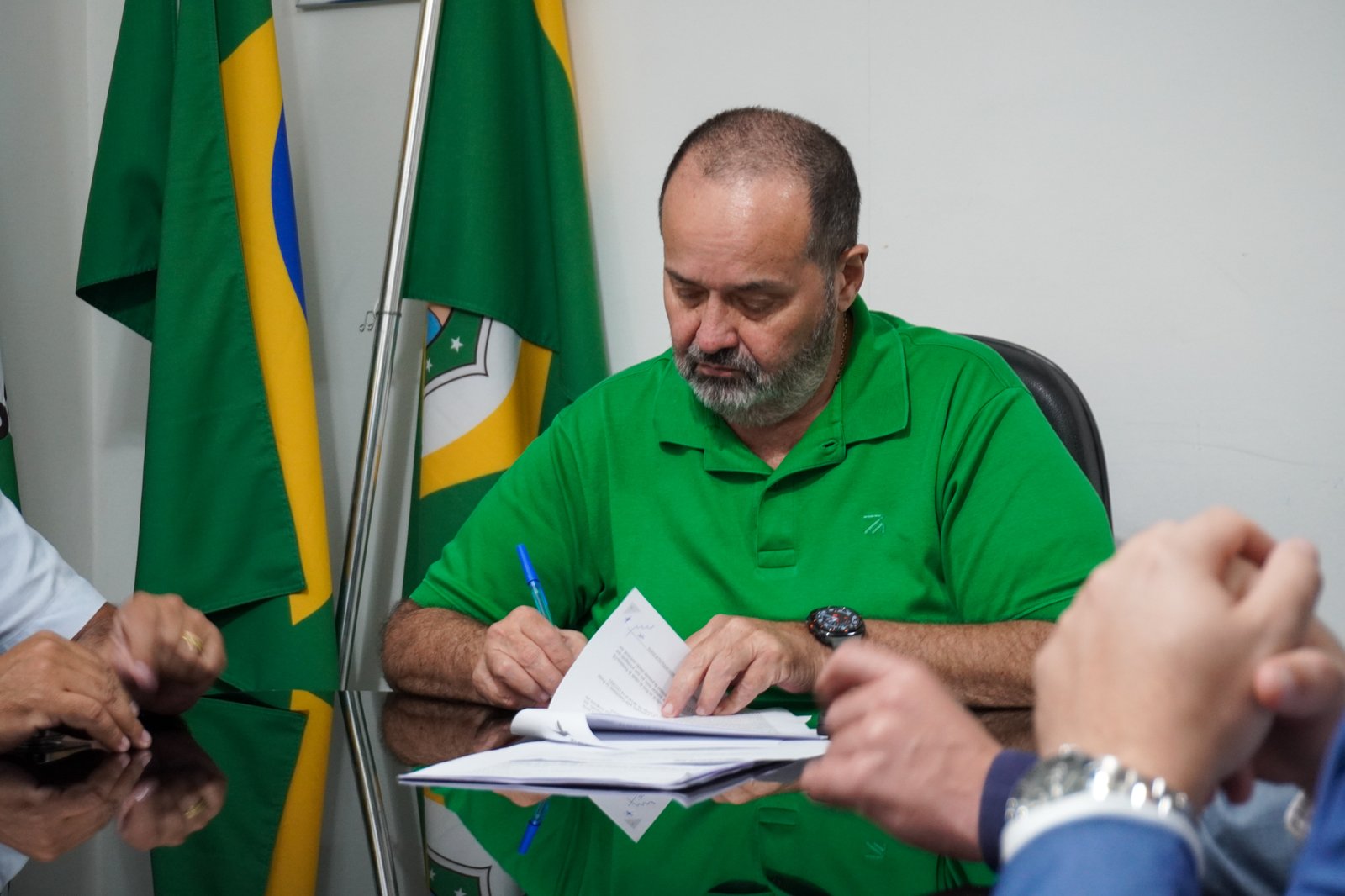 Tibério Benevides, presidente do Creci Ce