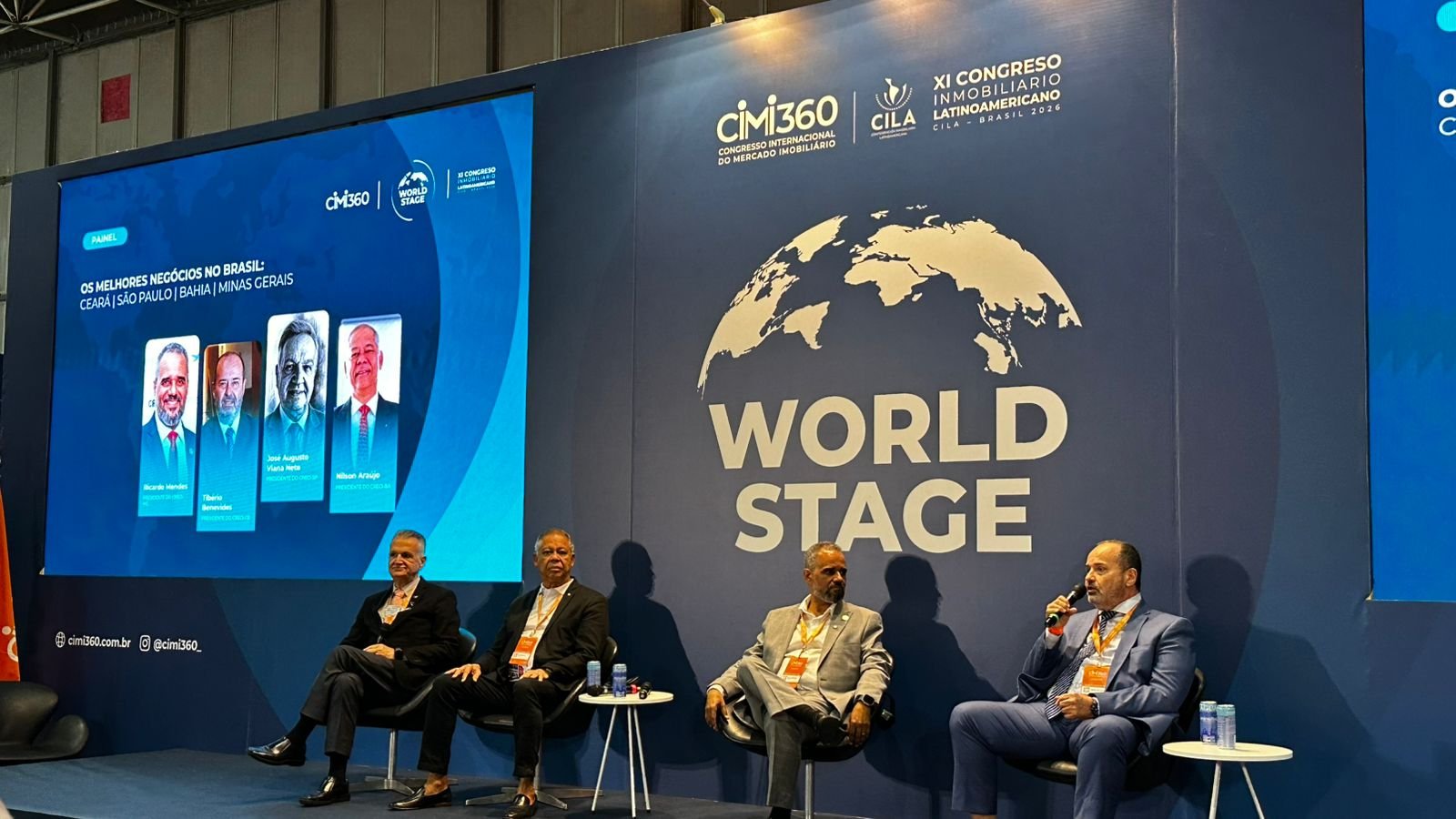 Mercado imobiliário cearense ganha destaque no CIMI 360, no Rio de Janeiro